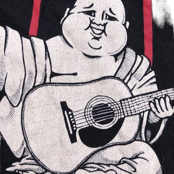 VINTAGE True Religion Shirt XXL BF to Logo Short Sleeve Crewneck Shirt Black - Picture 7 of 8